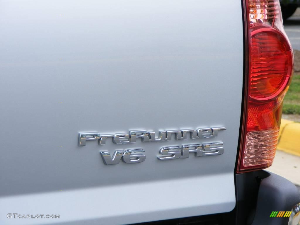 2008 Tacoma V6 PreRunner Access Cab - Silver Streak Mica / Graphite Gray photo #16