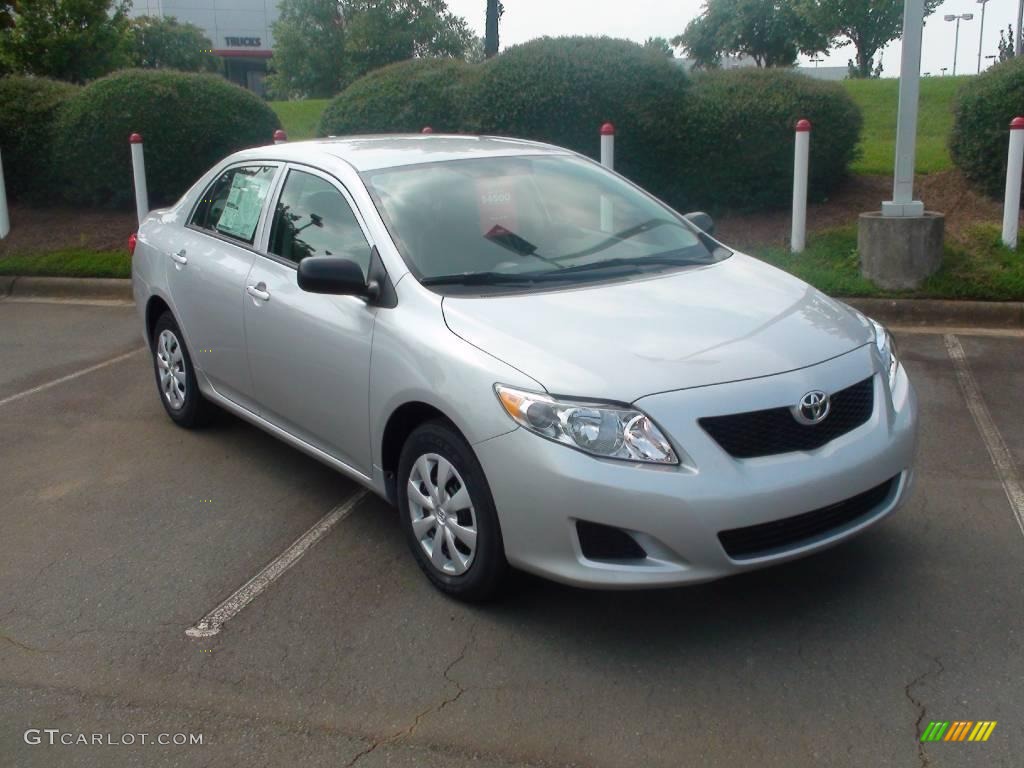 2010 Corolla  - Classic Silver Metallic / Ash photo #1