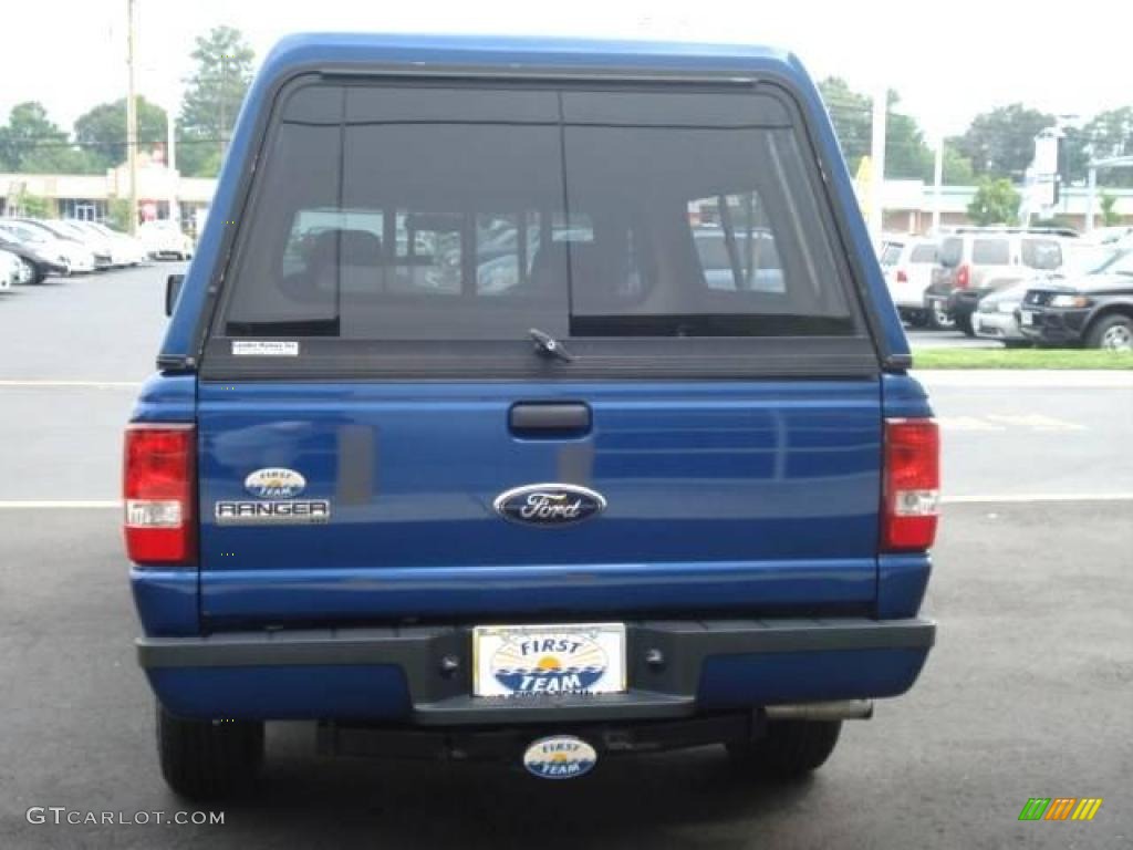 2007 Ranger XLT SuperCab - Vista Blue Metallic / Medium Dark Flint photo #3