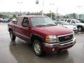 2004 Sport Red Metallic GMC Sierra 1500 SLT Crew Cab 4x4  photo #9