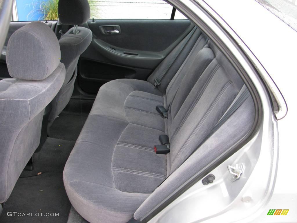 1999 Accord LX Sedan - Satin Silver Metallic / Lapis Blue photo #11