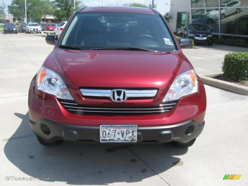 2007 CR-V EX - Tango Red Pearl / Gray photo #4