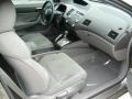 2007 Galaxy Gray Metallic Honda Civic LX Coupe  photo #20