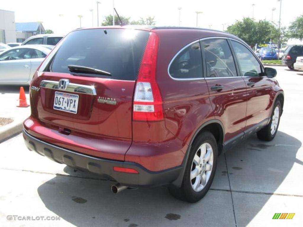 2007 CR-V EX - Tango Red Pearl / Gray photo #20