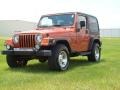 2002 Amber Fire Pearl Jeep Wrangler Sport 4x4  photo #1