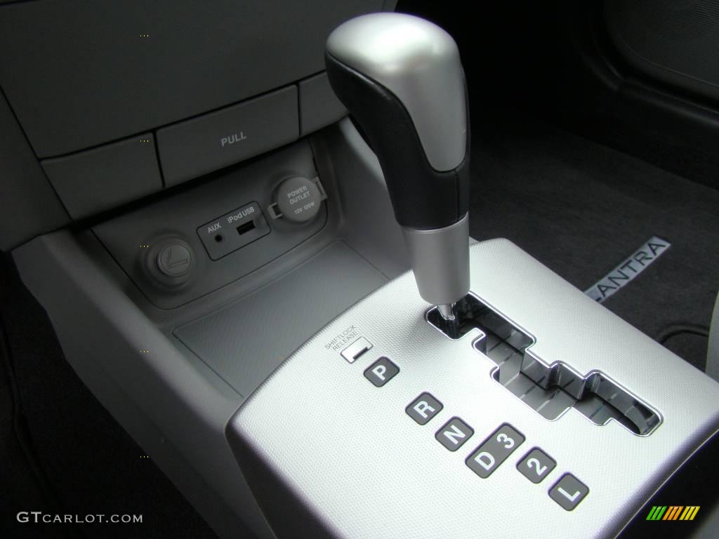 2009 Elantra SE Sedan - Carbon Gray / Gray photo #12