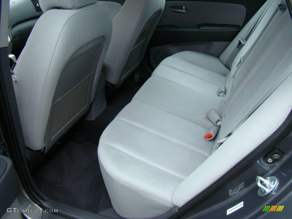 2009 Elantra SE Sedan - Carbon Gray / Gray photo #14