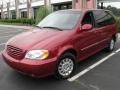 Ruby Red 2003 Kia Sedona LX