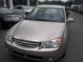 2006 Sand Beige Kia Spectra EX Sedan  photo #2