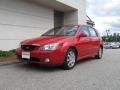 Radiant Red 2006 Kia Spectra Spectra5 Hatchback