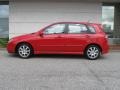 2006 Radiant Red Kia Spectra Spectra5 Hatchback  photo #2