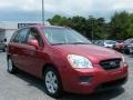 2007 Volcanic Red Kia Rondo LX  photo #7