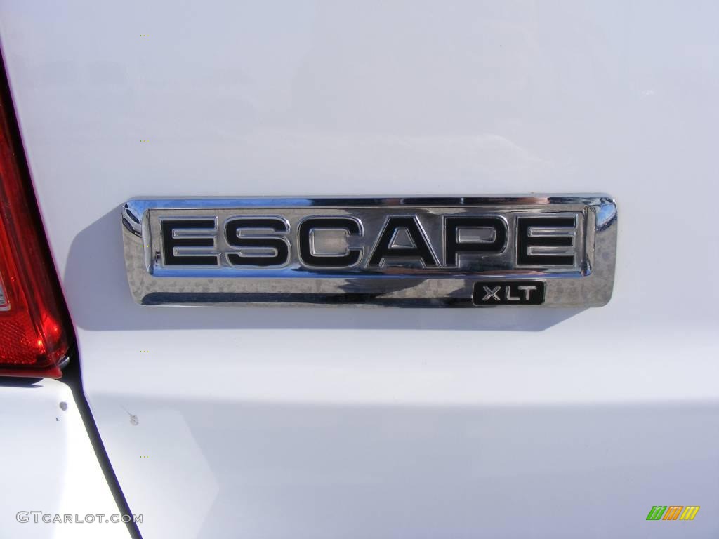 2008 Escape XLT V6 - Oxford White / Stone photo #10