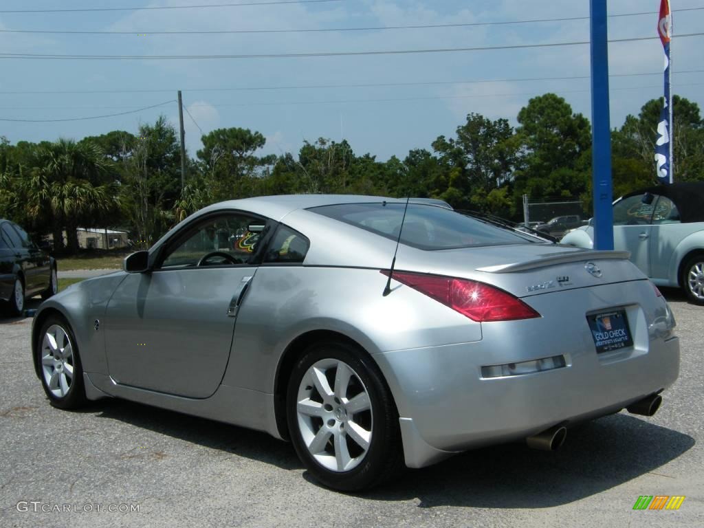 2003 350Z Touring Coupe - Chrome Silver / Frost photo #3