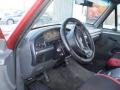 1992 Currant Red Ford F250 XLT Extended Cab  photo #15