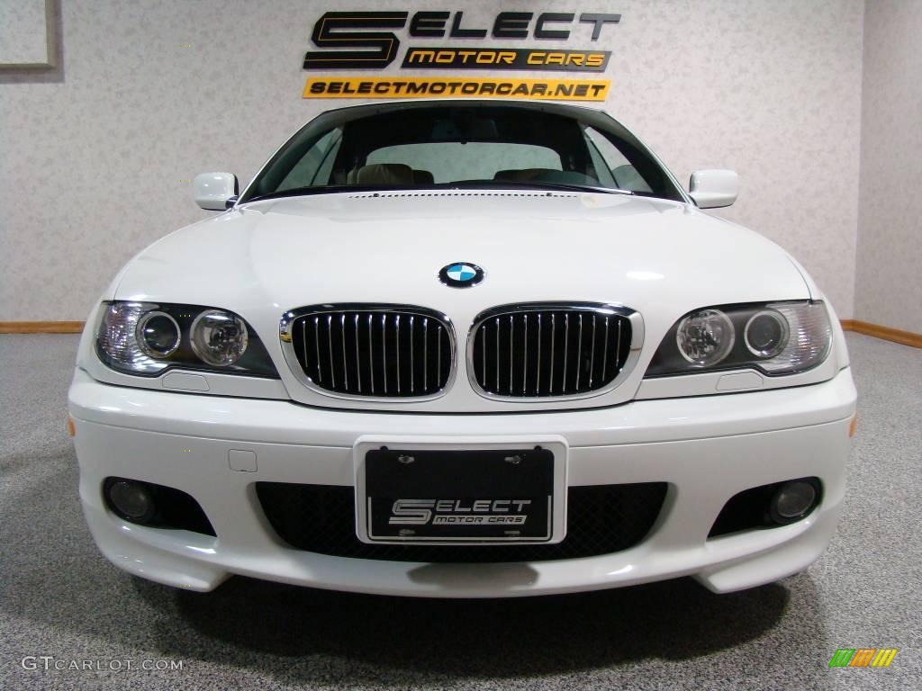 2006 3 Series 330i Convertible - Alpine White / Sand photo #2