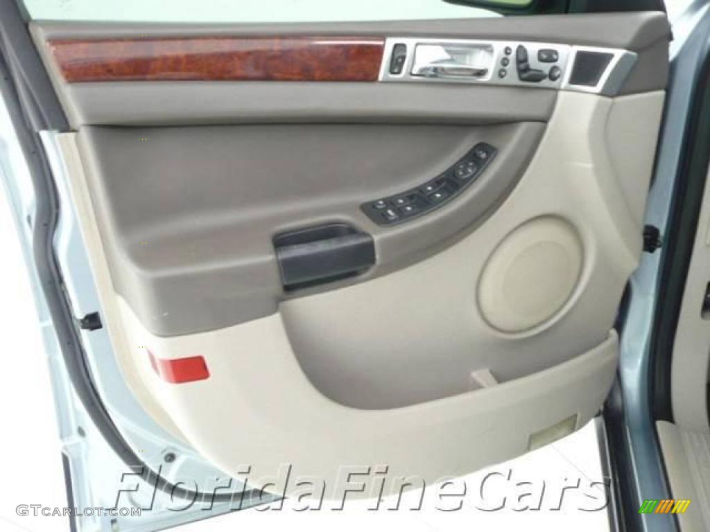 2004 Pacifica AWD - Butane Blue Pearl / Light Taupe photo #11