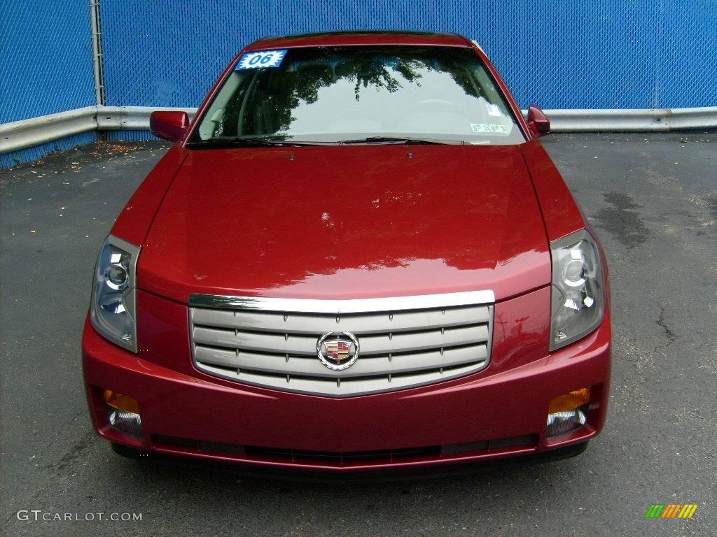 2006 CTS Sedan - Infrared / Ebony photo #6