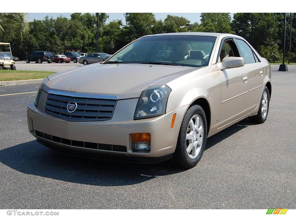 2006 CTS Sedan - Sand Storm / Cashmere photo #12