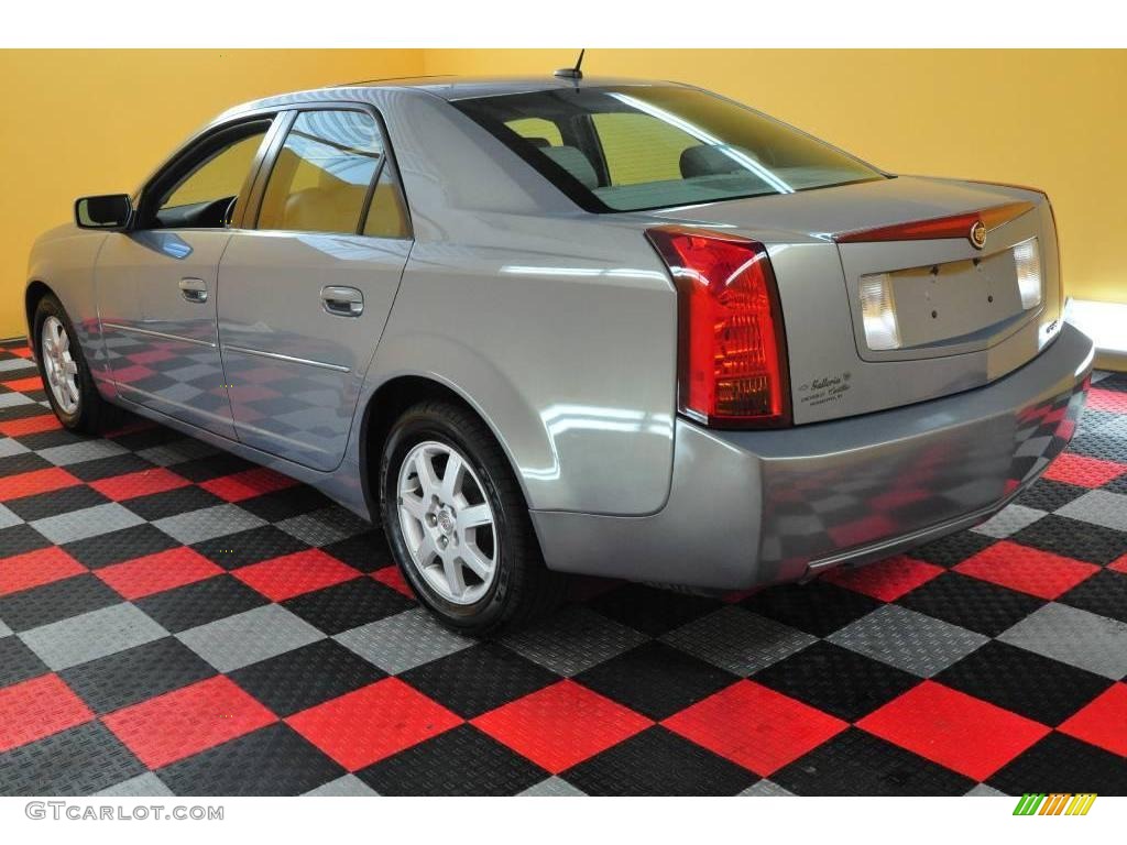 2007 CTS Sedan - Sunset Blue / Light Gray/Ebony photo #4