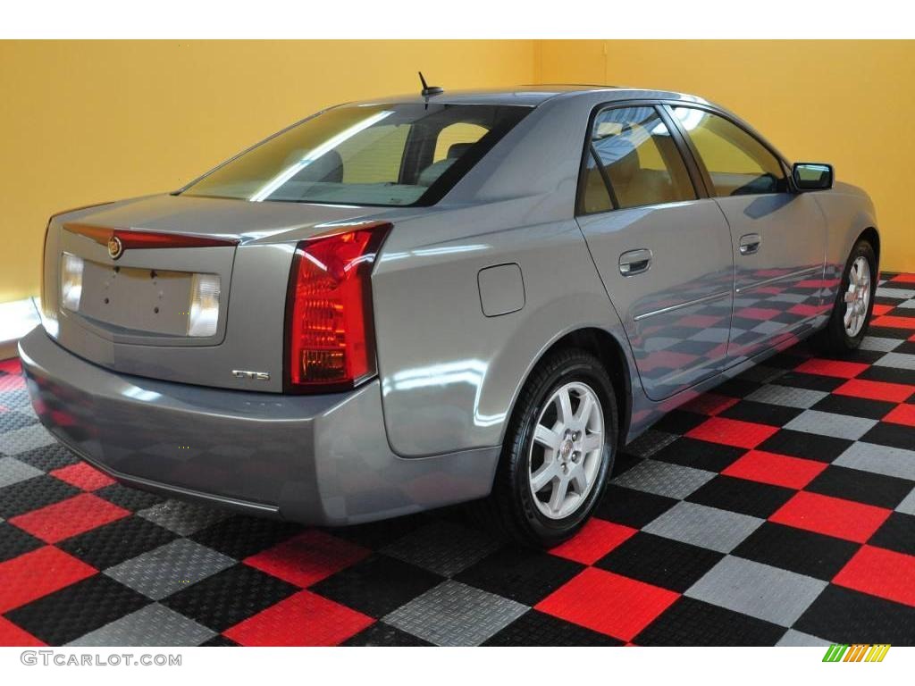 2007 CTS Sedan - Sunset Blue / Light Gray/Ebony photo #6