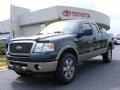 2006 Aspen Green Metallic Ford F150 Lariat SuperCab 4x4  photo #1