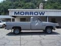 Silver Metallic 1985 Chevrolet C/K C10 Custom Deluxe Regular cab