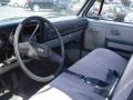 1985 Chevrolet C/K Blue/Gray Interior Interior Photo