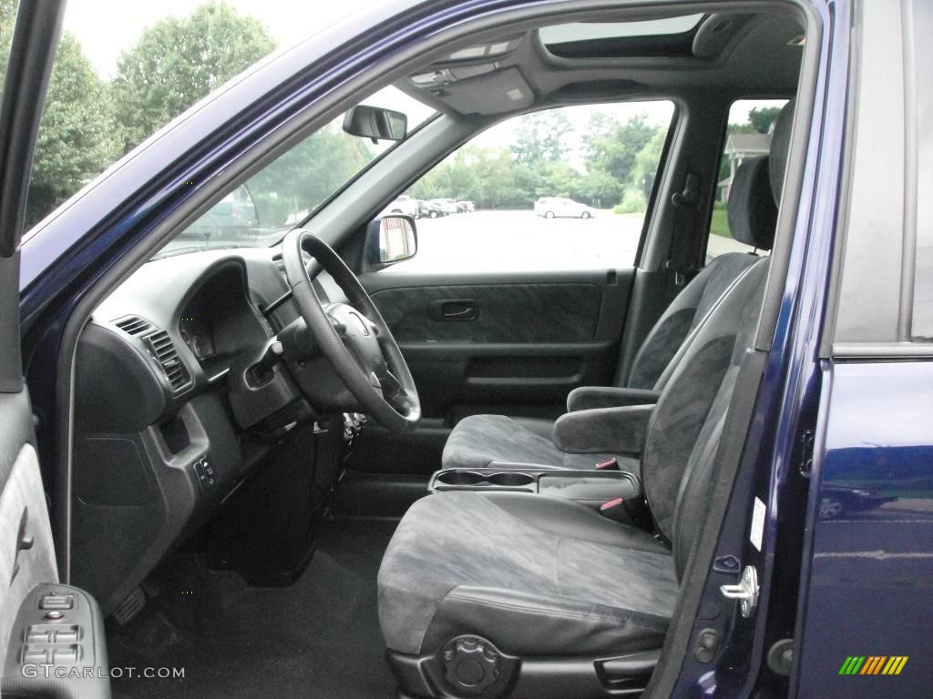 2003 CR-V EX 4WD - Eternal Blue Pearl / Black photo #10