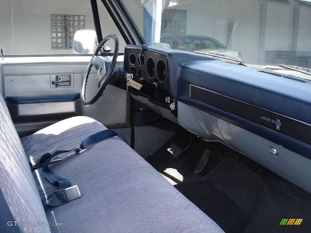 1985 Chevrolet C/K C10 Custom Deluxe Regular cab Interior Color Photos