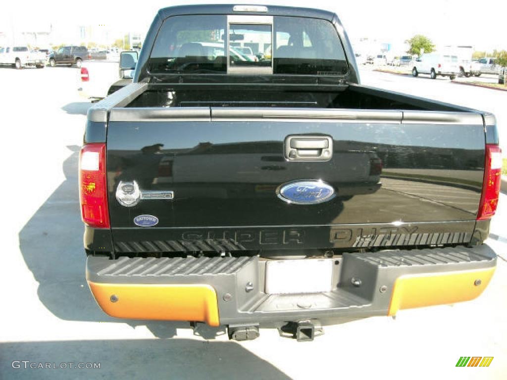 2008 F250 Super Duty Harley Davidson Crew Cab 4x4 - Black/Vintage Copper Two-Tone / Black/Dusted Copper photo #3