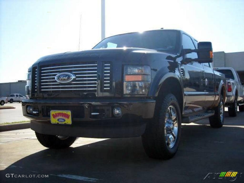 2008 F250 Super Duty Harley Davidson Crew Cab 4x4 - Black/Vintage Copper Two-Tone / Black/Dusted Copper photo #5