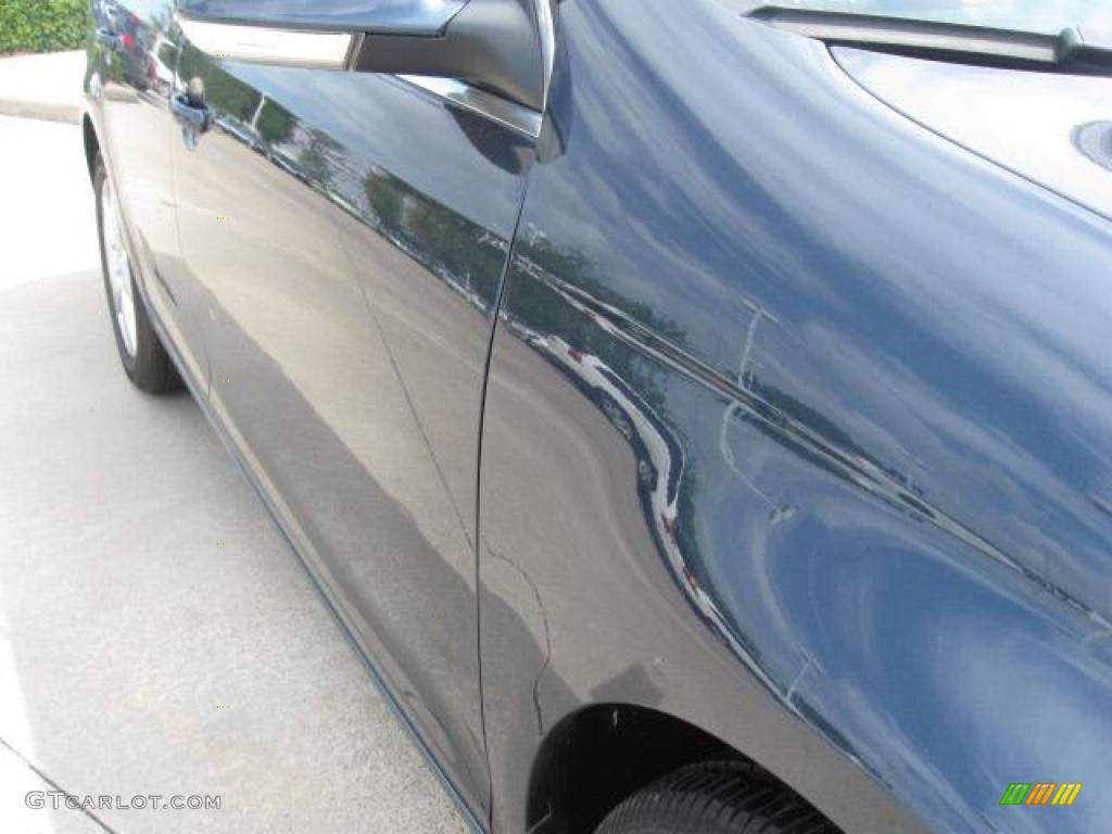 2008 Jetta SE Sedan - Blue Graphite Metallic / Anthracite Black photo #3