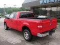 2007 Bright Red Ford F150 XLT SuperCab 4x4  photo #3