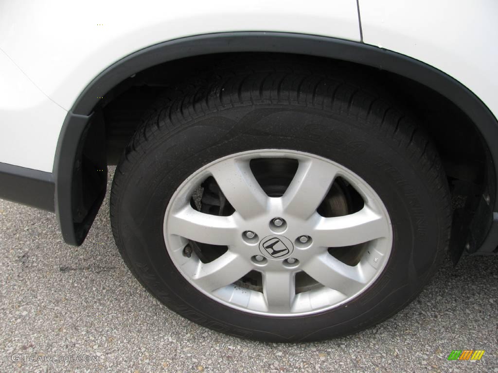 2007 CR-V EX-L 4WD - Taffeta White / Gray photo #8
