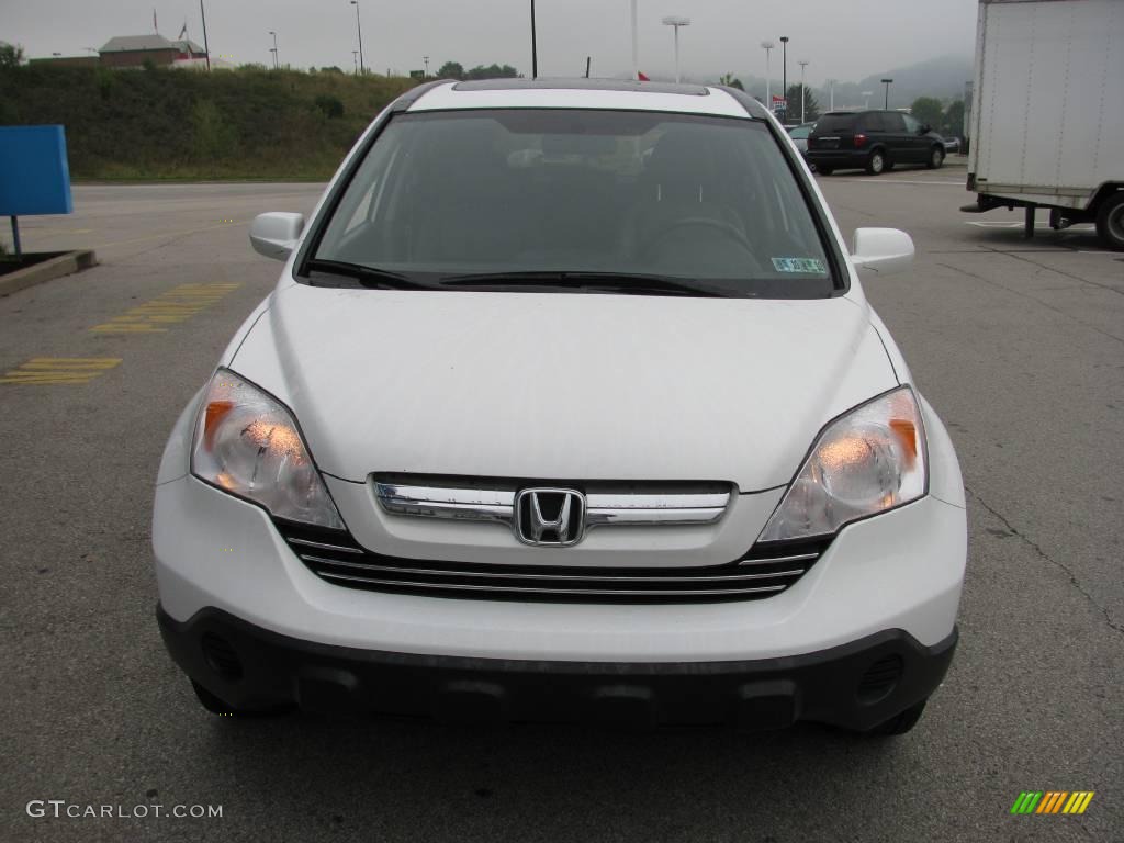 2007 CR-V EX-L 4WD - Taffeta White / Gray photo #11