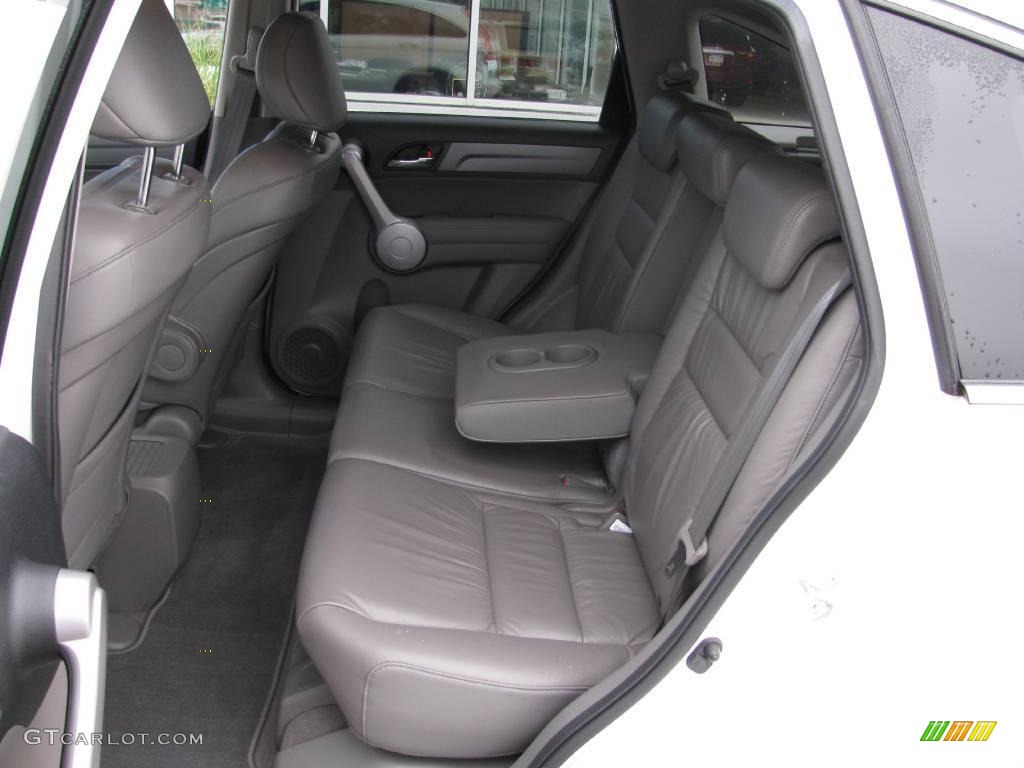 2007 CR-V EX-L 4WD - Taffeta White / Gray photo #12