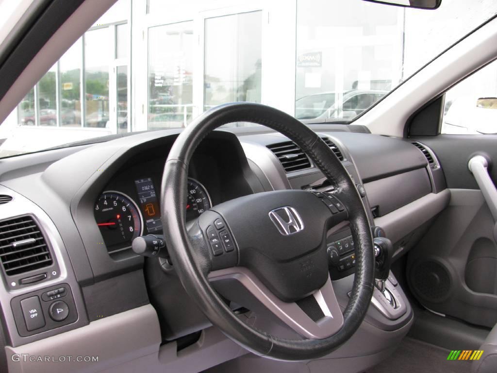 2007 CR-V EX-L 4WD - Taffeta White / Gray photo #15