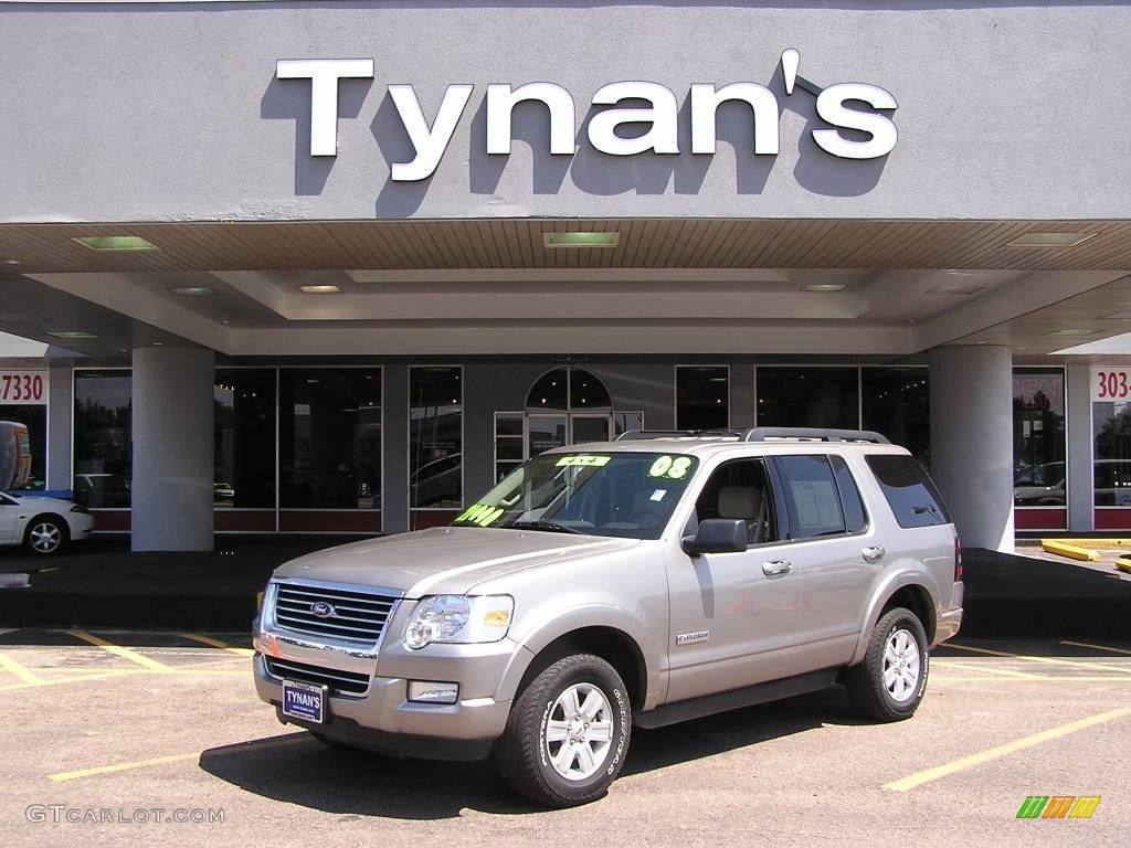 Vapor Silver Metallic Ford Explorer