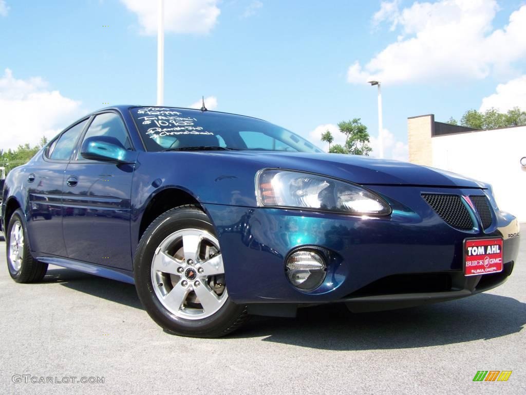 Blue Green Crystal Pontiac Grand Prix