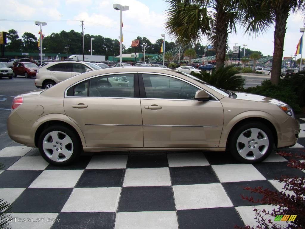 2008 Aura XE 3.5 - Golden Cashmere / Tan photo #7