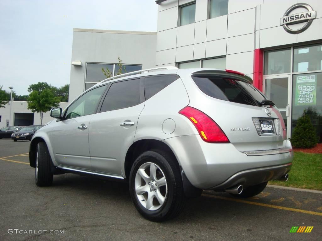 2006 Murano SE AWD - Brilliant Silver Metallic / Charcoal photo #6