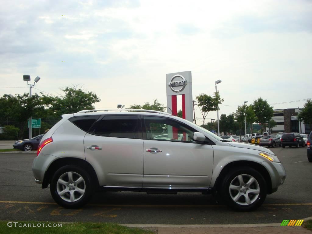 2006 Murano SE AWD - Brilliant Silver Metallic / Charcoal photo #11