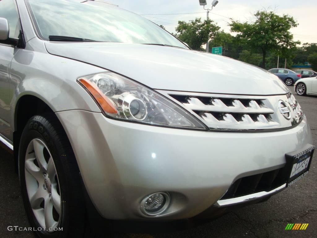 2006 Murano SE AWD - Brilliant Silver Metallic / Charcoal photo #21