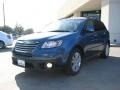 2008 Newport Blue Pearl Subaru Tribeca Limited 5 Passenger  photo #3