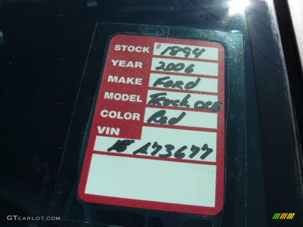 2006 F150 XLT SuperCrew - Bright Red / Medium/Dark Flint photo #32