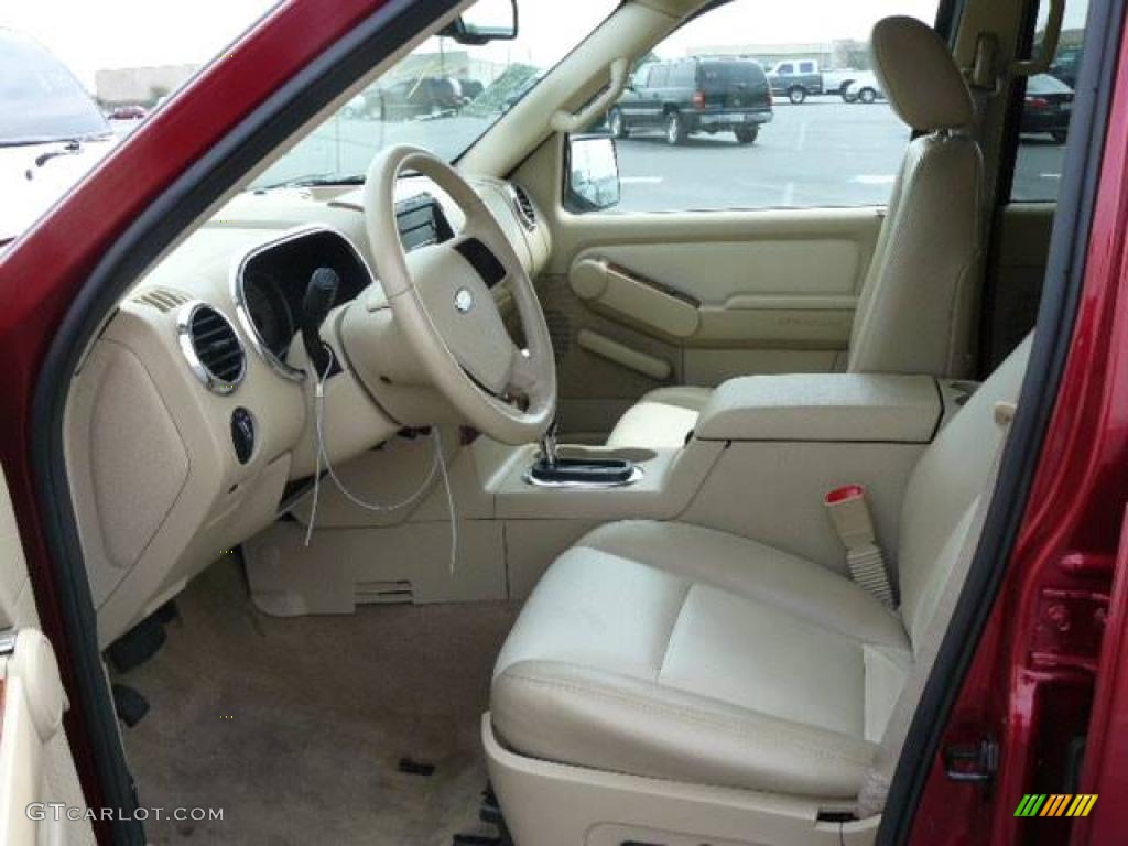 2006 Explorer Eddie Bauer 4x4 - Redfire Metallic / Camel photo #8
