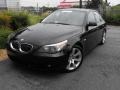 Jet Black - 5 Series 545i Sedan Photo No. 2
