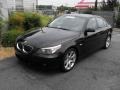 Jet Black - 5 Series 545i Sedan Photo No. 4