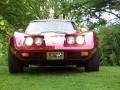 1974 Medium Red Metallic Chevrolet Corvette Stingray Coupe  photo #2